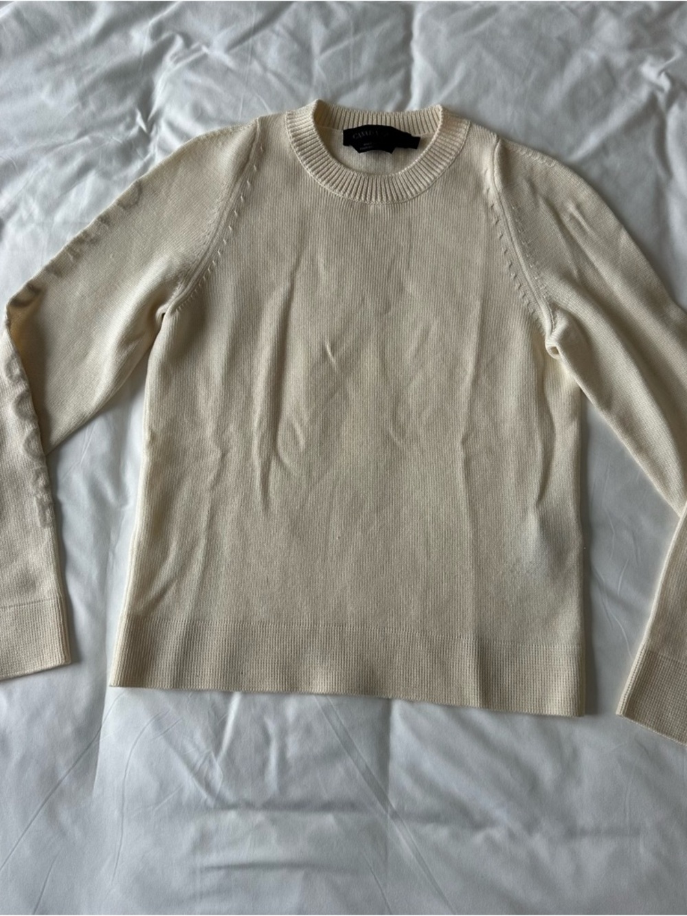 Canada Goose Cream Crewneck Sweater
